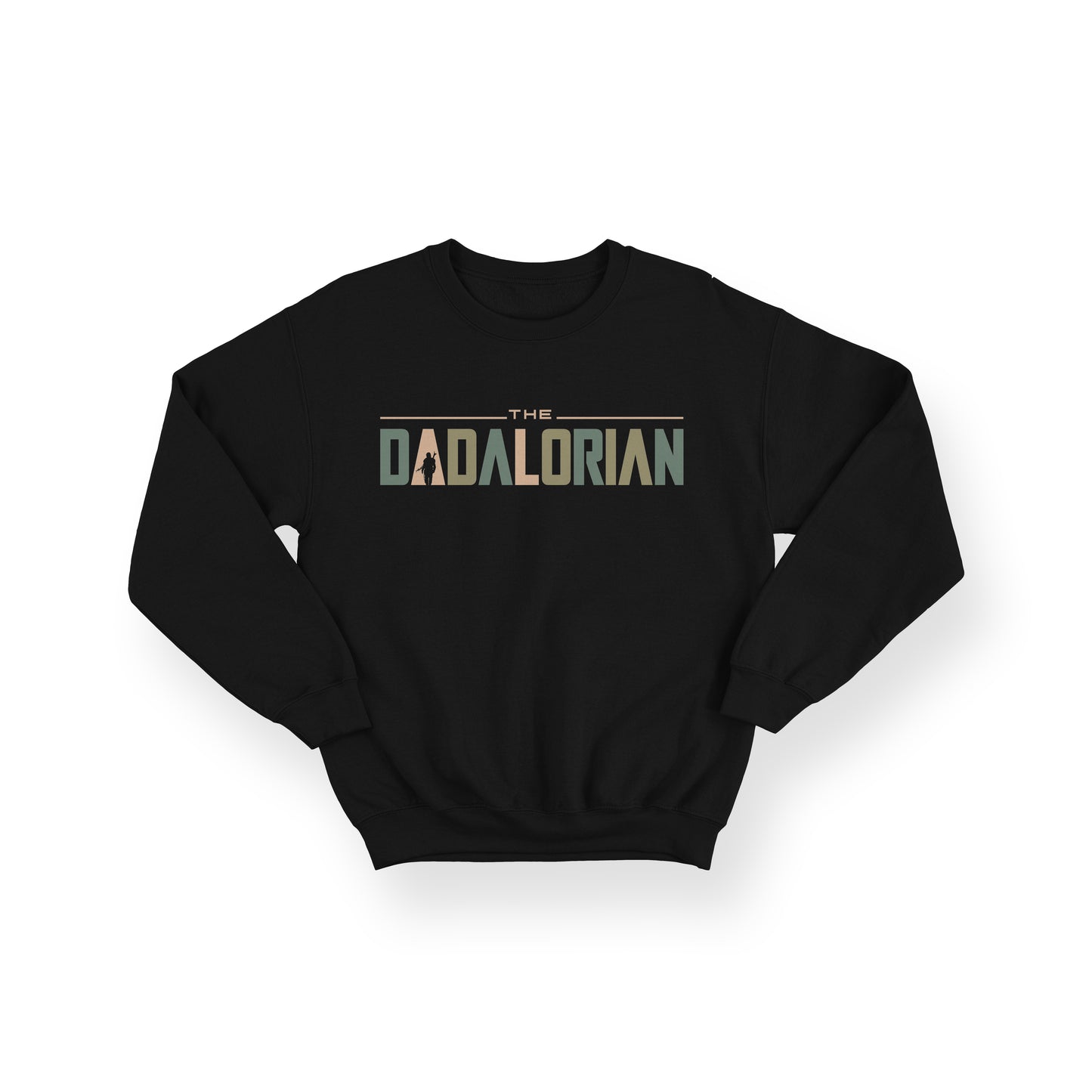 The Dadalorian Sweatshirt – Star Wars Inspired Dad Jumper – Mandalorian Style Pullover