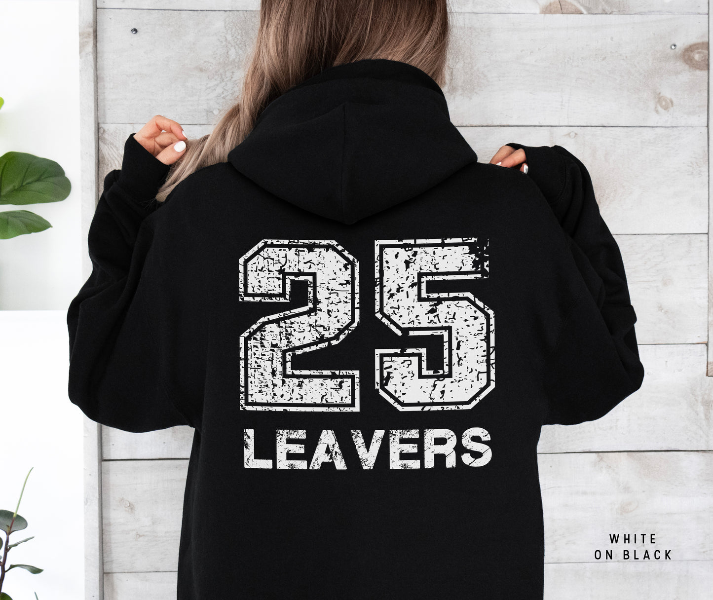 School Leavers 2025 Hoodie - 25 Leavers Style A