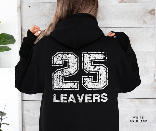 School Leavers 2025 Hoodie - 25 Leavers Style A