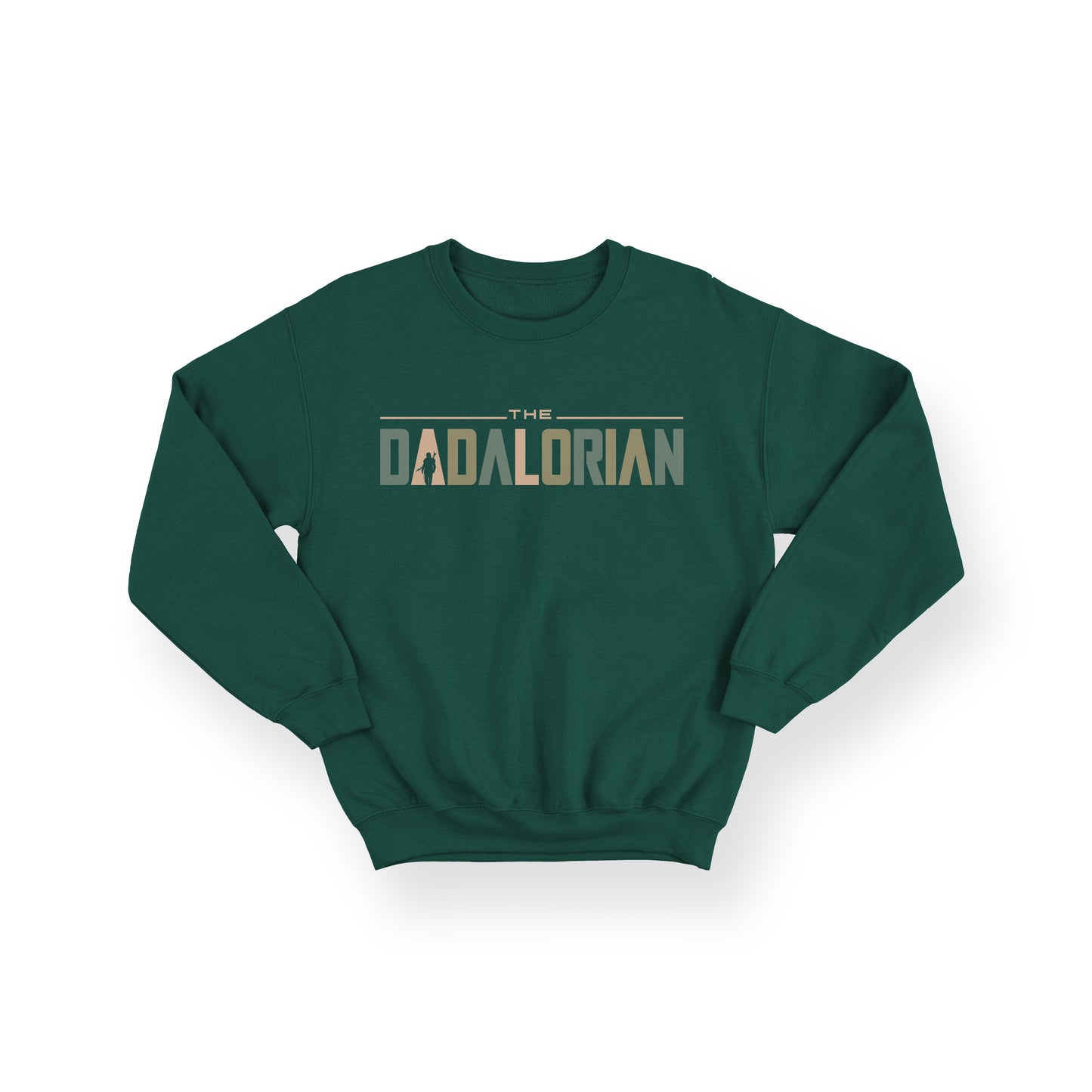 The Dadalorian Sweatshirt – Star Wars Inspired Dad Jumper – Mandalorian Style Pullover