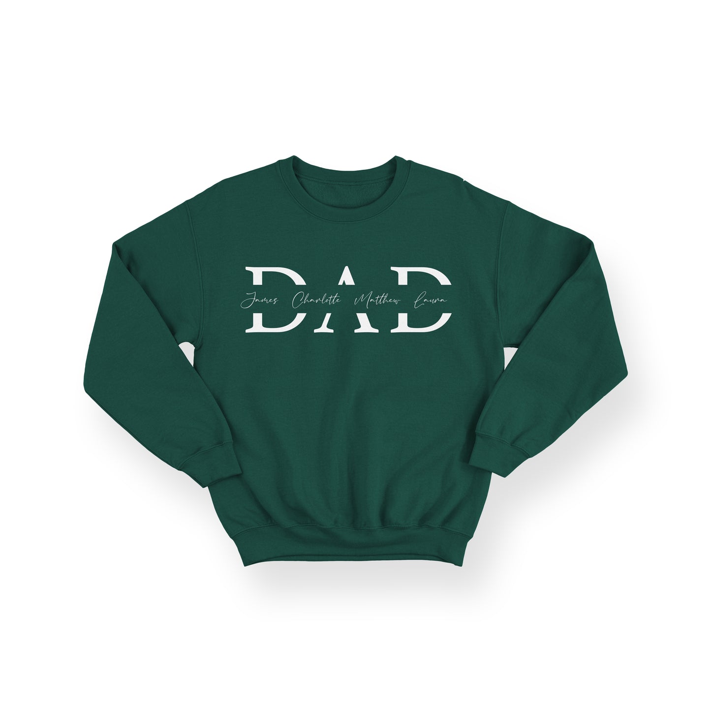 Personalised DAD Monogram Sweatshirt