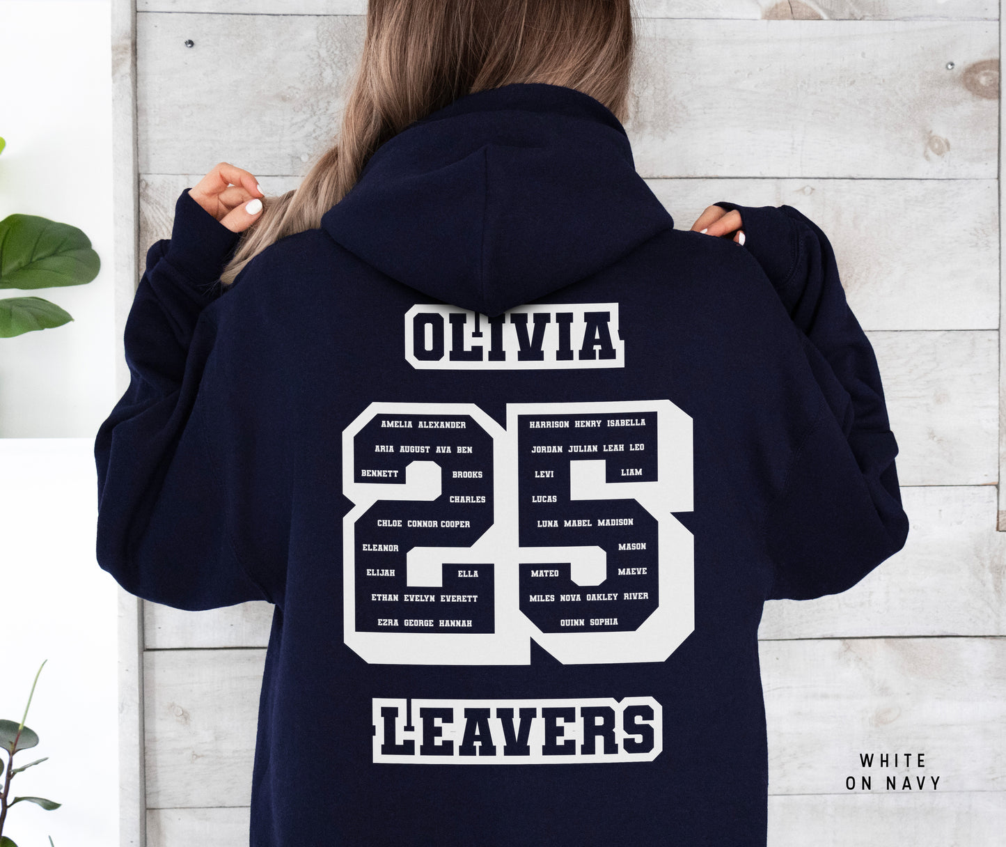 School Leavers Hoodie - Class Of 2025 Style 5