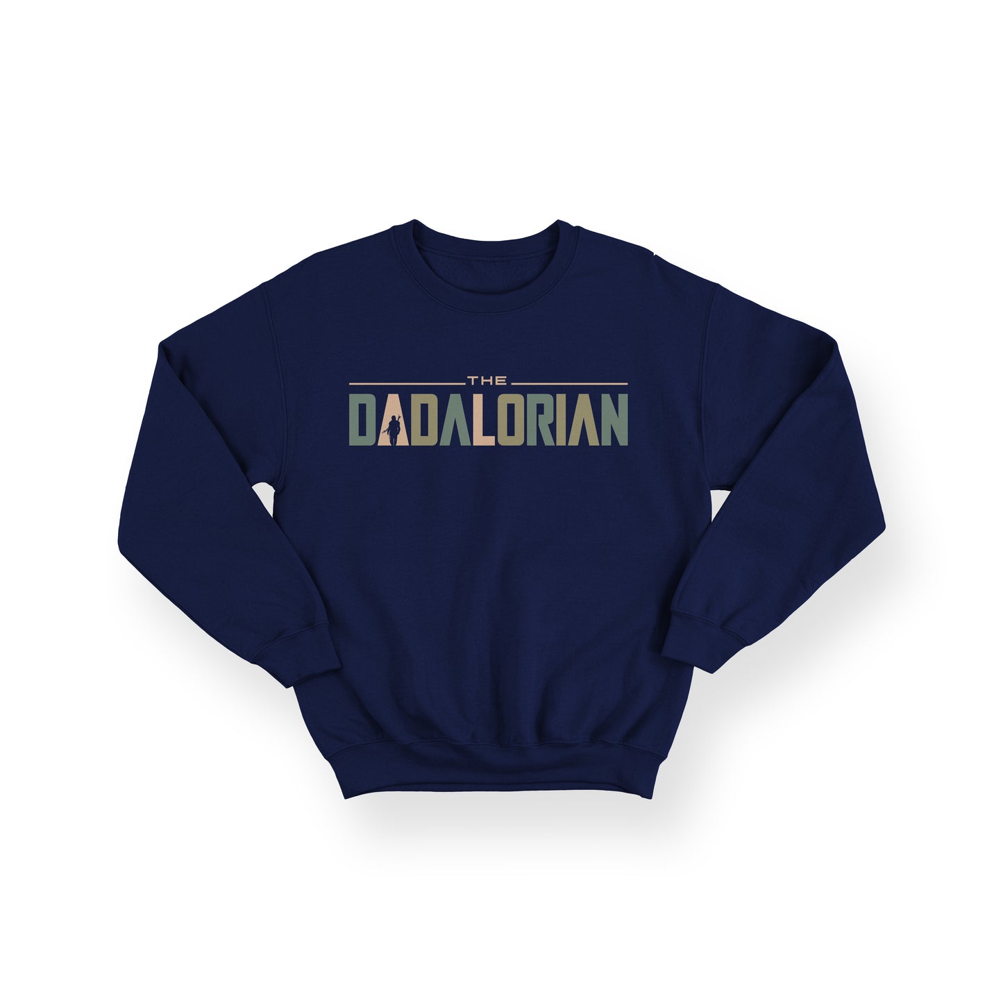 The Dadalorian Sweatshirt – Star Wars Inspired Dad Jumper – Mandalorian Style Pullover