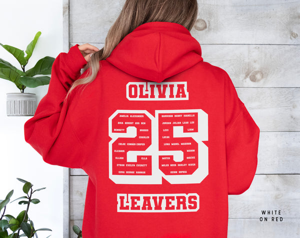 School Leavers Hoodie - Class Of 2025 Style 5
