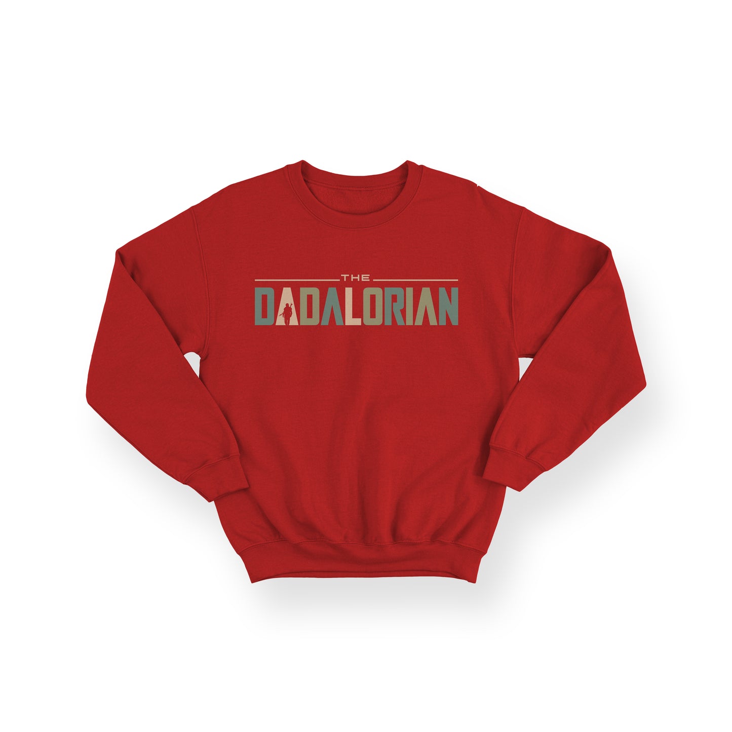 The Dadalorian Sweatshirt – Star Wars Inspired Dad Jumper – Mandalorian Style Pullover