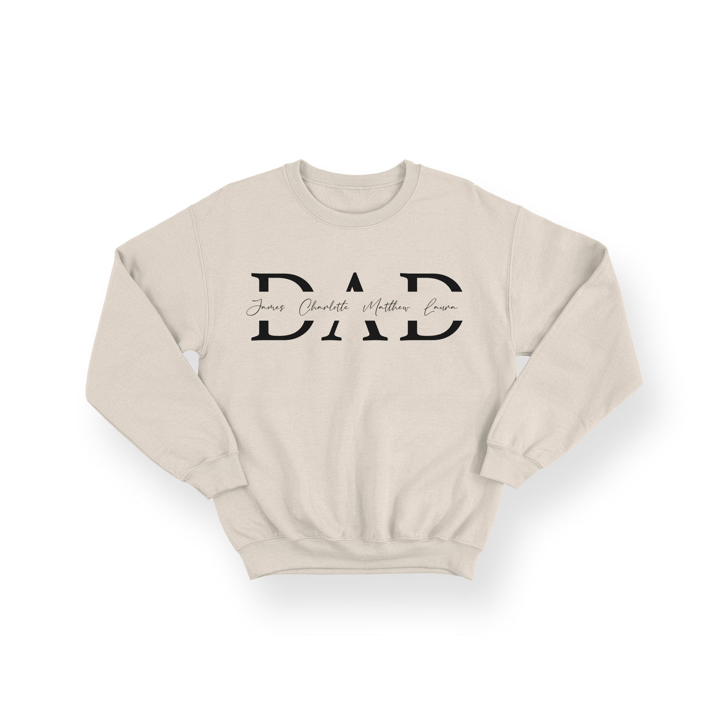 Personalised DAD Monogram Sweatshirt