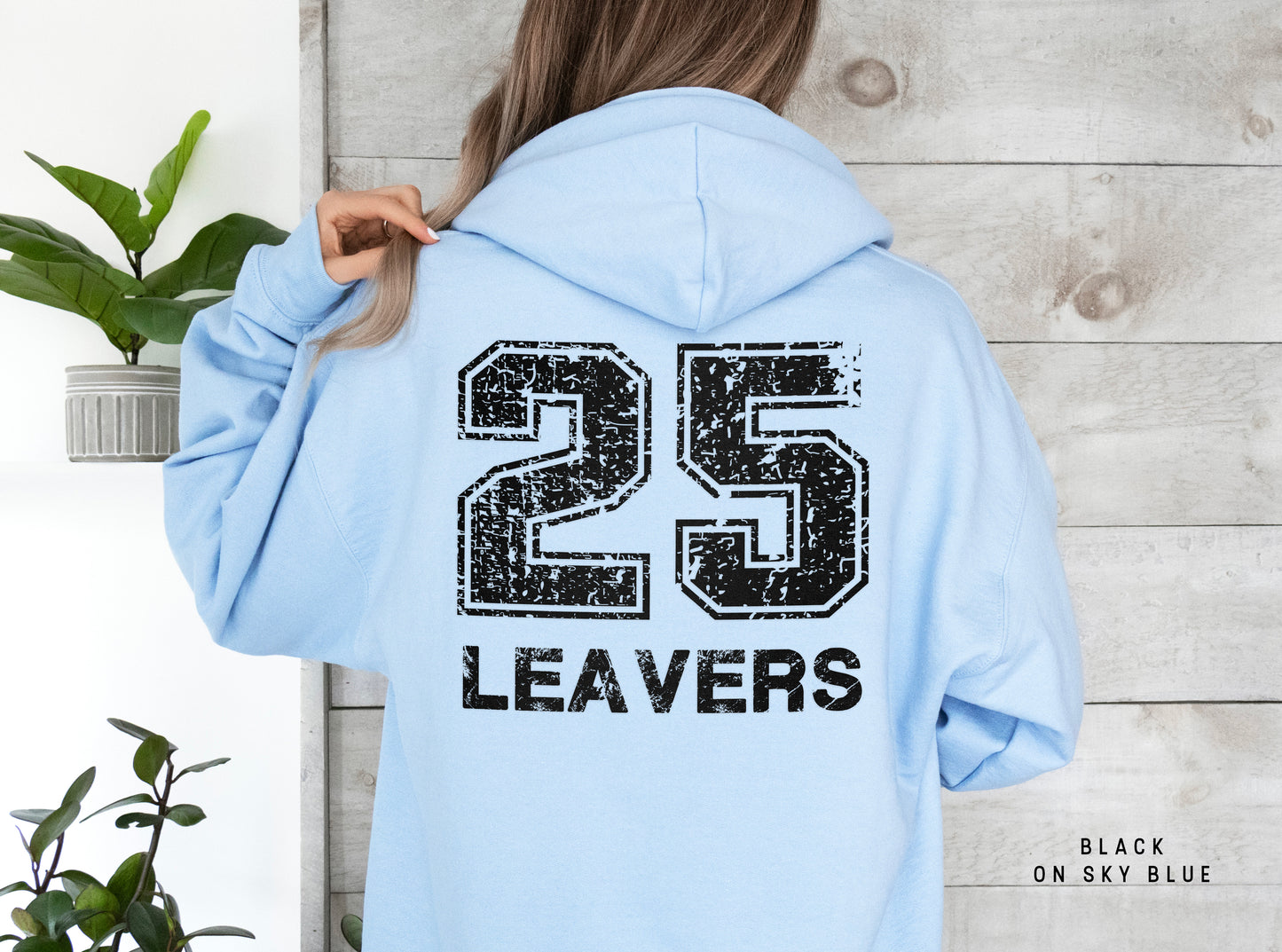 School Leavers 2025 Hoodie - 25 Leavers Style A