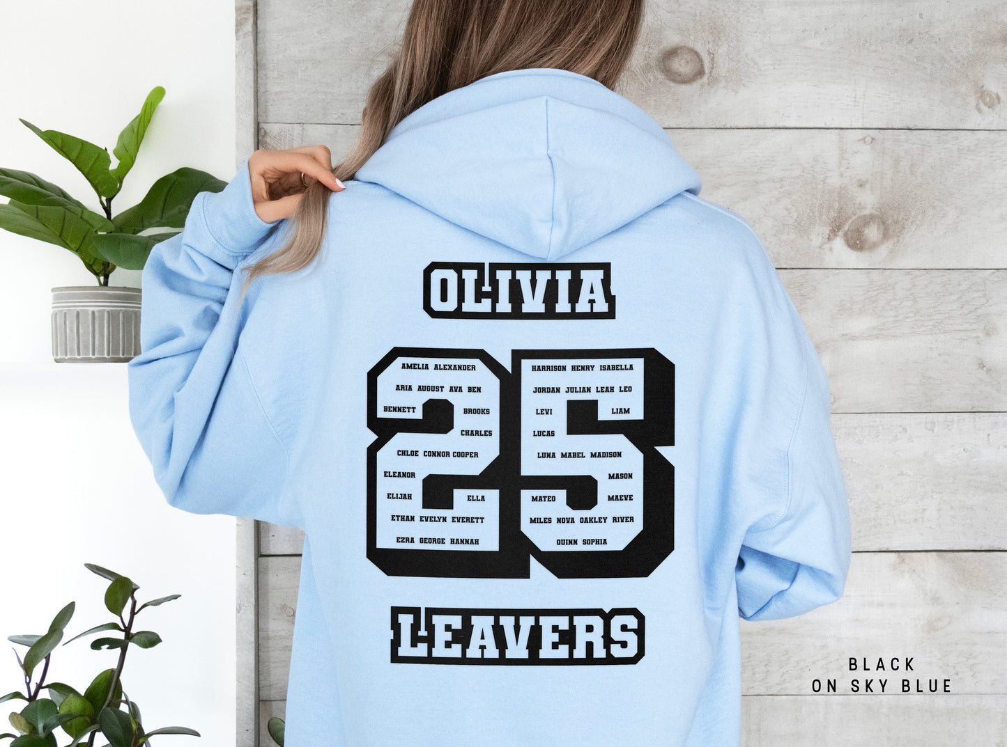 School Leavers Hoodie - Class Of 2025 Style 5
