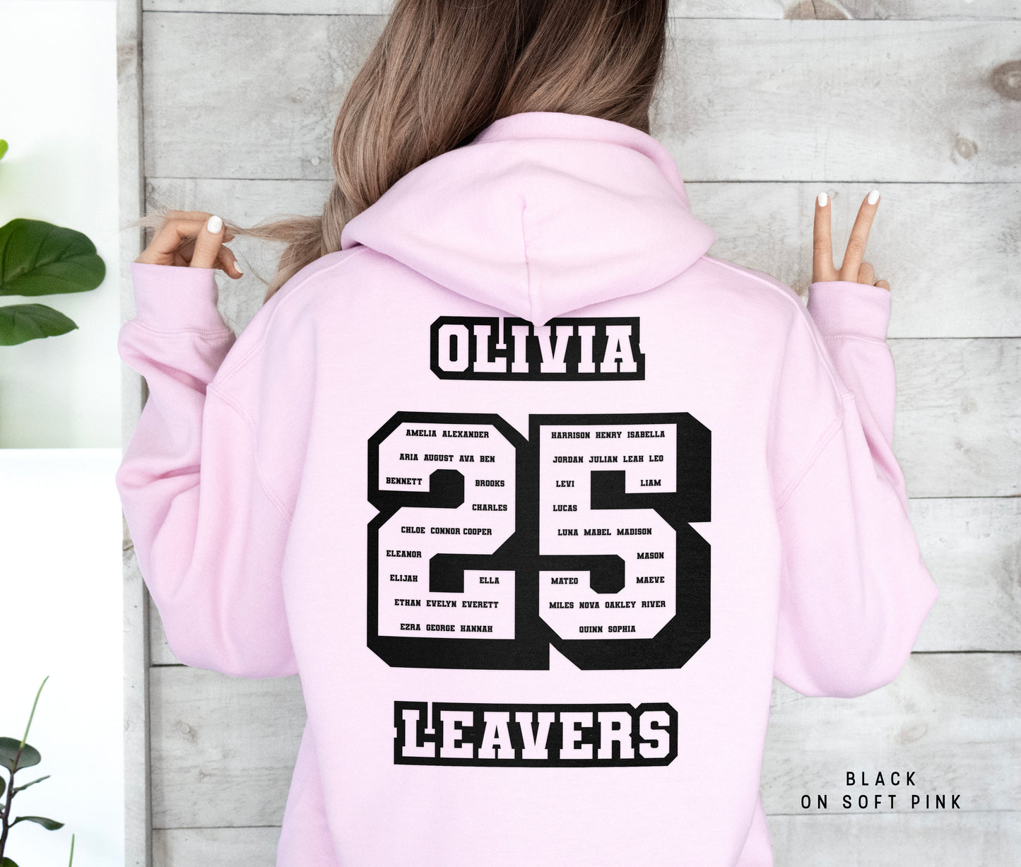 School Leavers Hoodie - Class Of 2025 Style 5