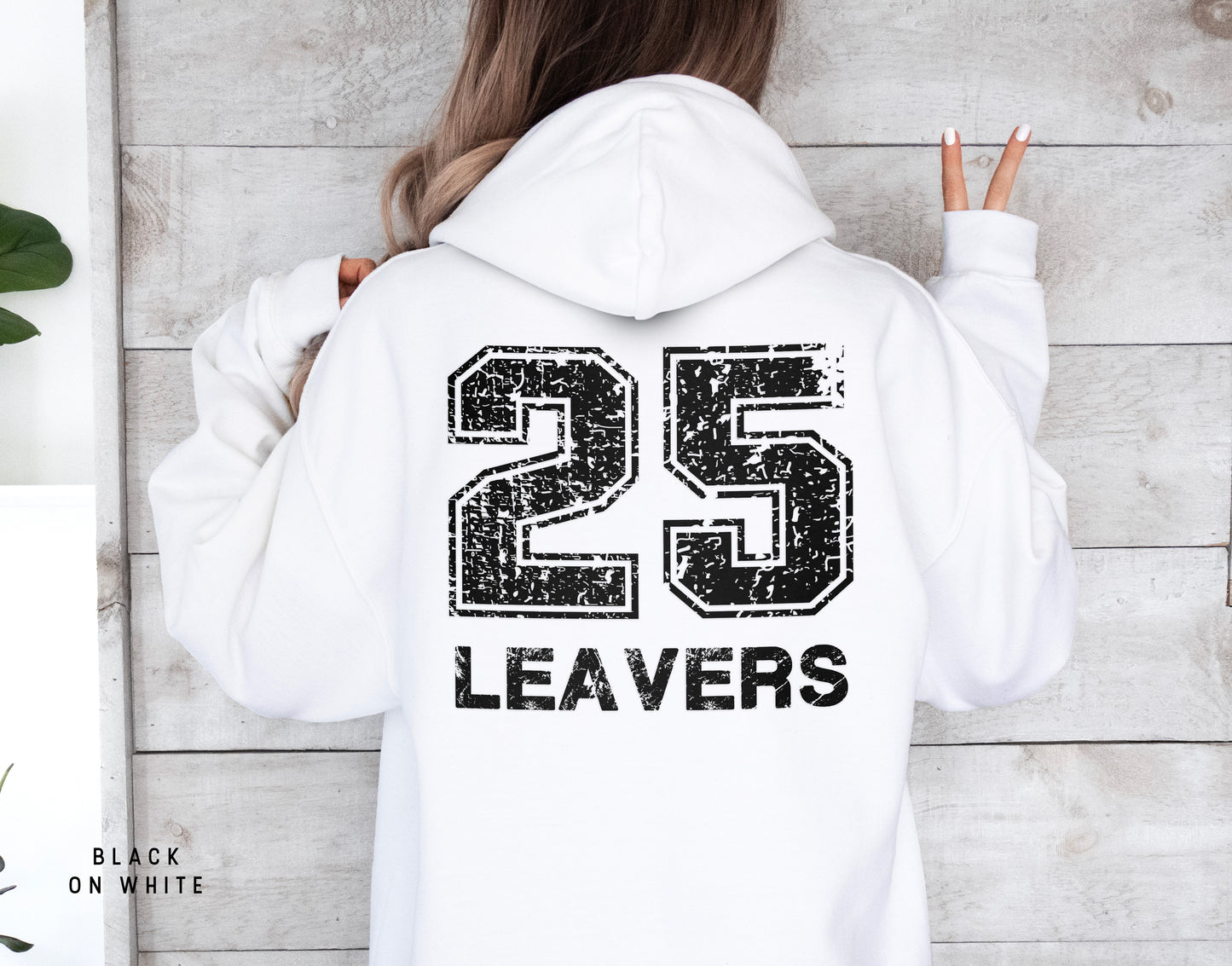 School Leavers 2025 Hoodie - 25 Leavers Style A