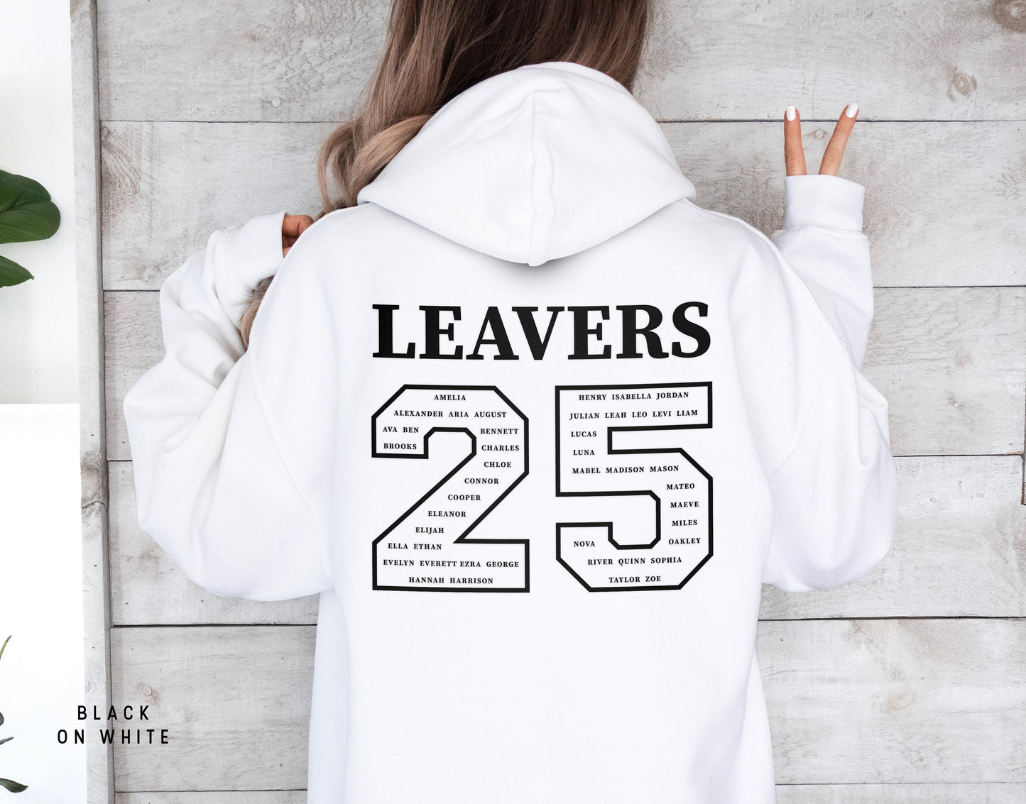 School Leavers Hoodie - Leavers 2025 Style 4
