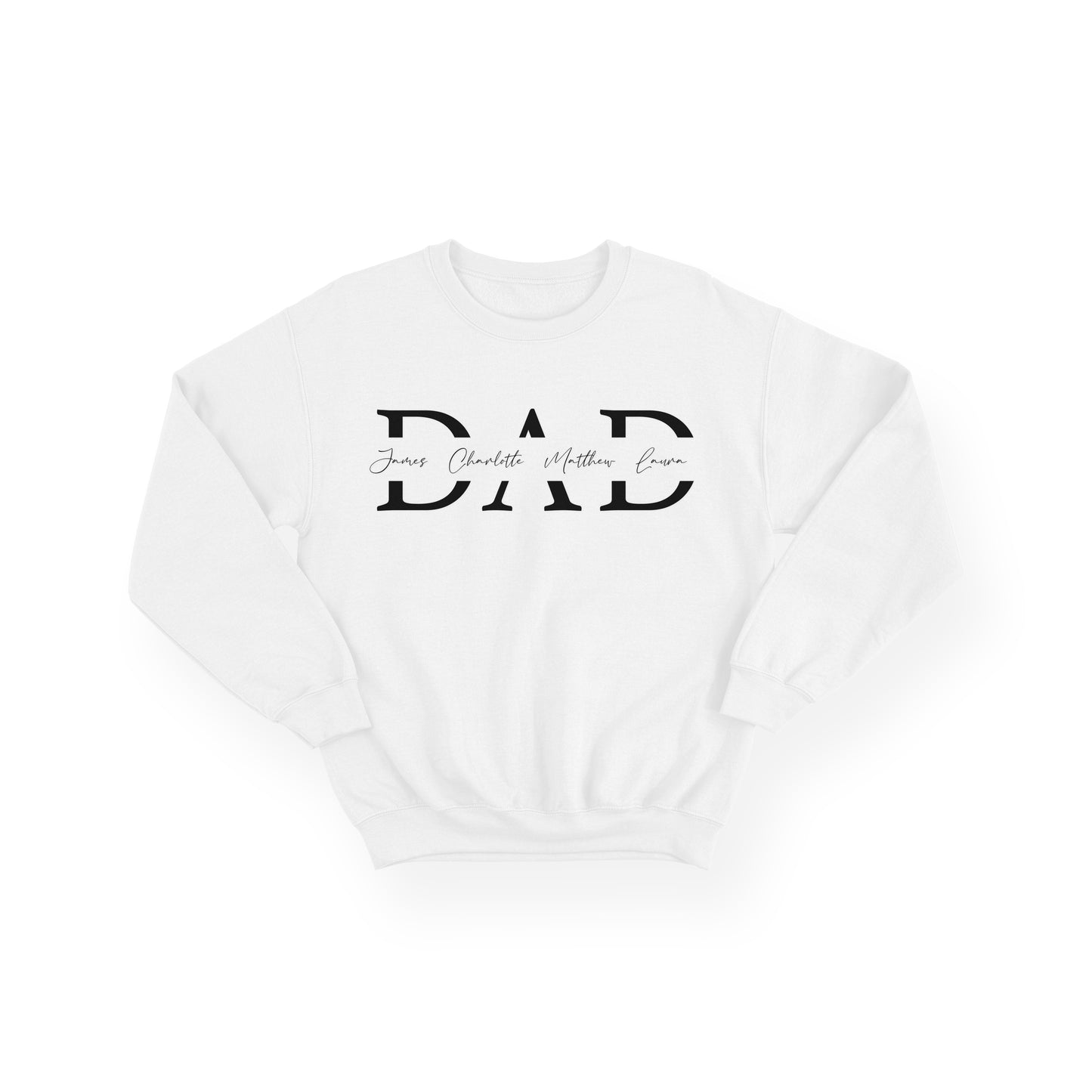 Personalised DAD Monogram Sweatshirt