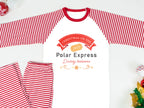 Personalised Polar Express Family Pyjama Set 2025 – ‘Believe’ Christmas PJs for Mum, Dad, Kids & Baby