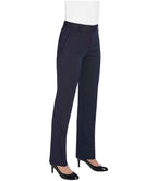 BK271 Navy Pindot Front