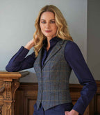 BK521 grey brown check Model