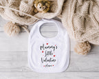 Little Valentine Baby Outfit – Personalised Cotton Babygrow, Vest or Bib