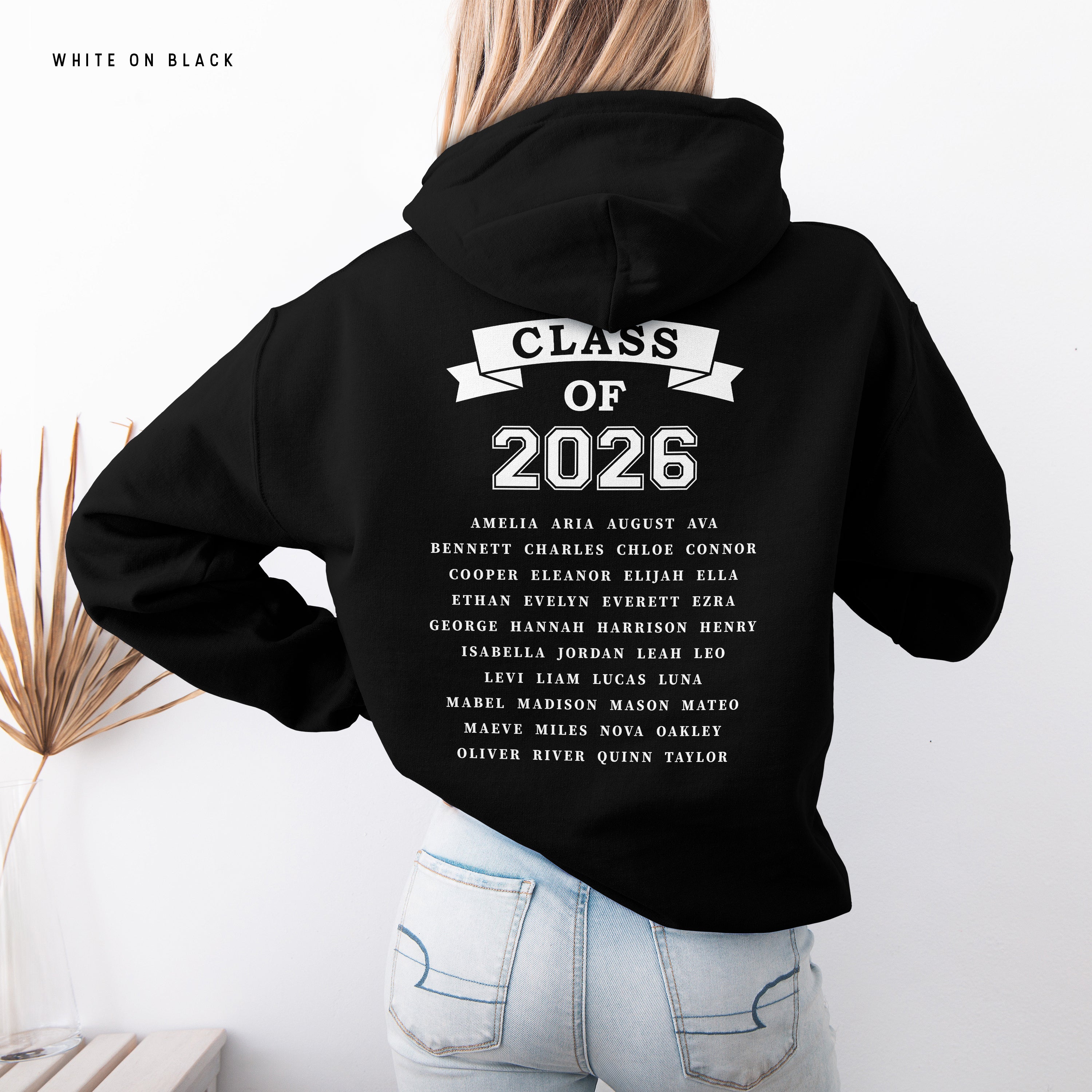 School Leavers Hoodie - Class of 2026 Style B