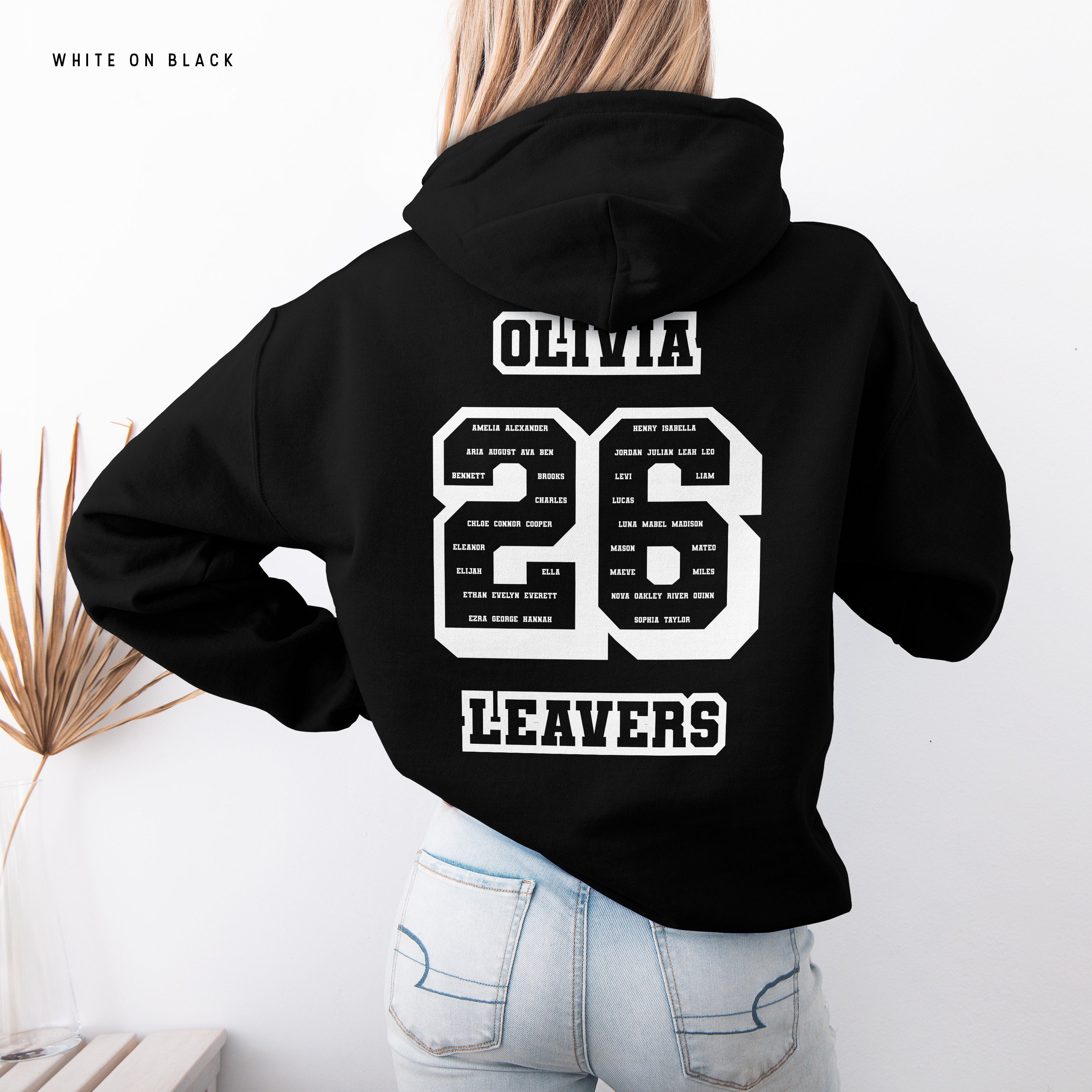 School Leavers Hoodie - Class Of 2026 Style 5