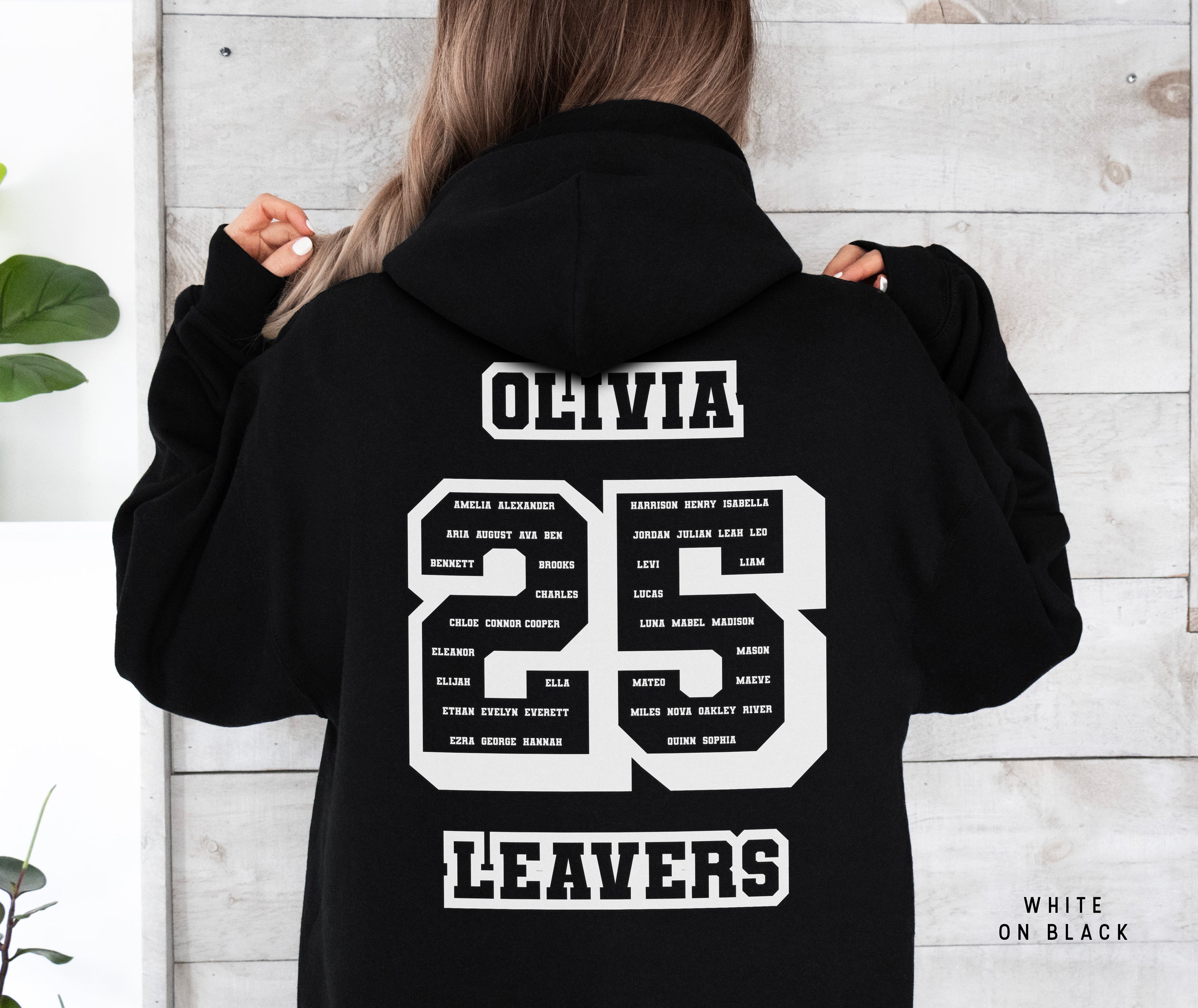 School Leavers Hoodie - Class Of 2025 Style 5