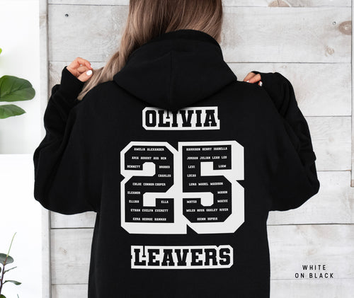School Leavers Hoodie - Class Of 2025 Style 5