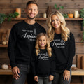 Custom Lapland Hoodies for 2024/25 – Matching Family Jumpers, Lapland Reveal & Crew Style (Style 2)