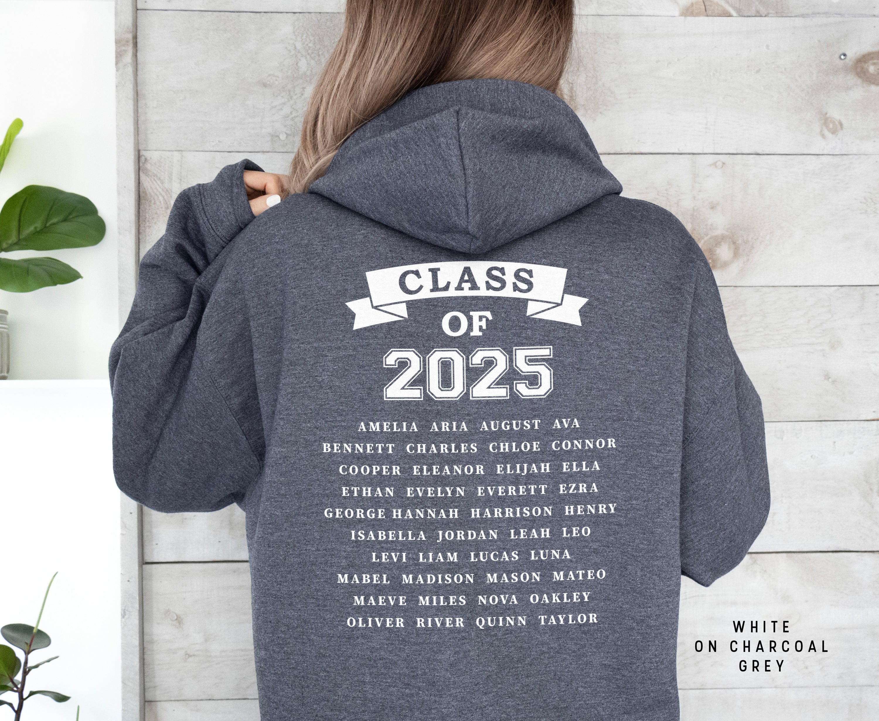 School Leavers Hoodie - Class of 2025 Style B