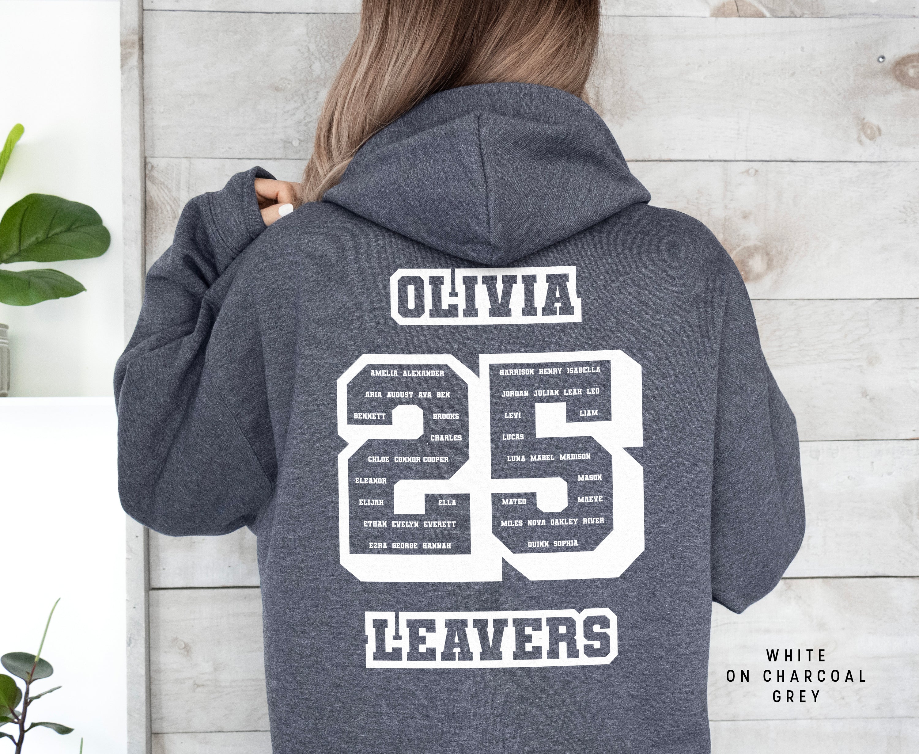 School Leavers Hoodie - Class Of 2025 Style 5