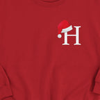 Personalised Family Christmas Jumper – Custom Santa Hat Name Sweater – Matching Christmas Jumpers for the Whole Family