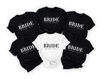 Personalised Hen Weekend T-shirts - Team Bride T-Shirts Tees