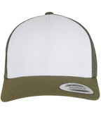 F6606CF Moss Green/White/Olive Green Front