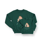 Personalised Mama and Cub Bear Jumper Set – Mum and Child Matching Sweatshirts