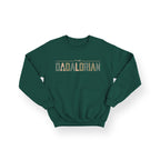The Dadalorian Sweatshirt – Star Wars Inspired Dad Jumper – Mandalorian Style Pullover