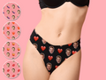 Custom Photo Knickers for Her – Funny Valentine’s Day Gift – Personalised Face Thong, Briefs, or Shorts