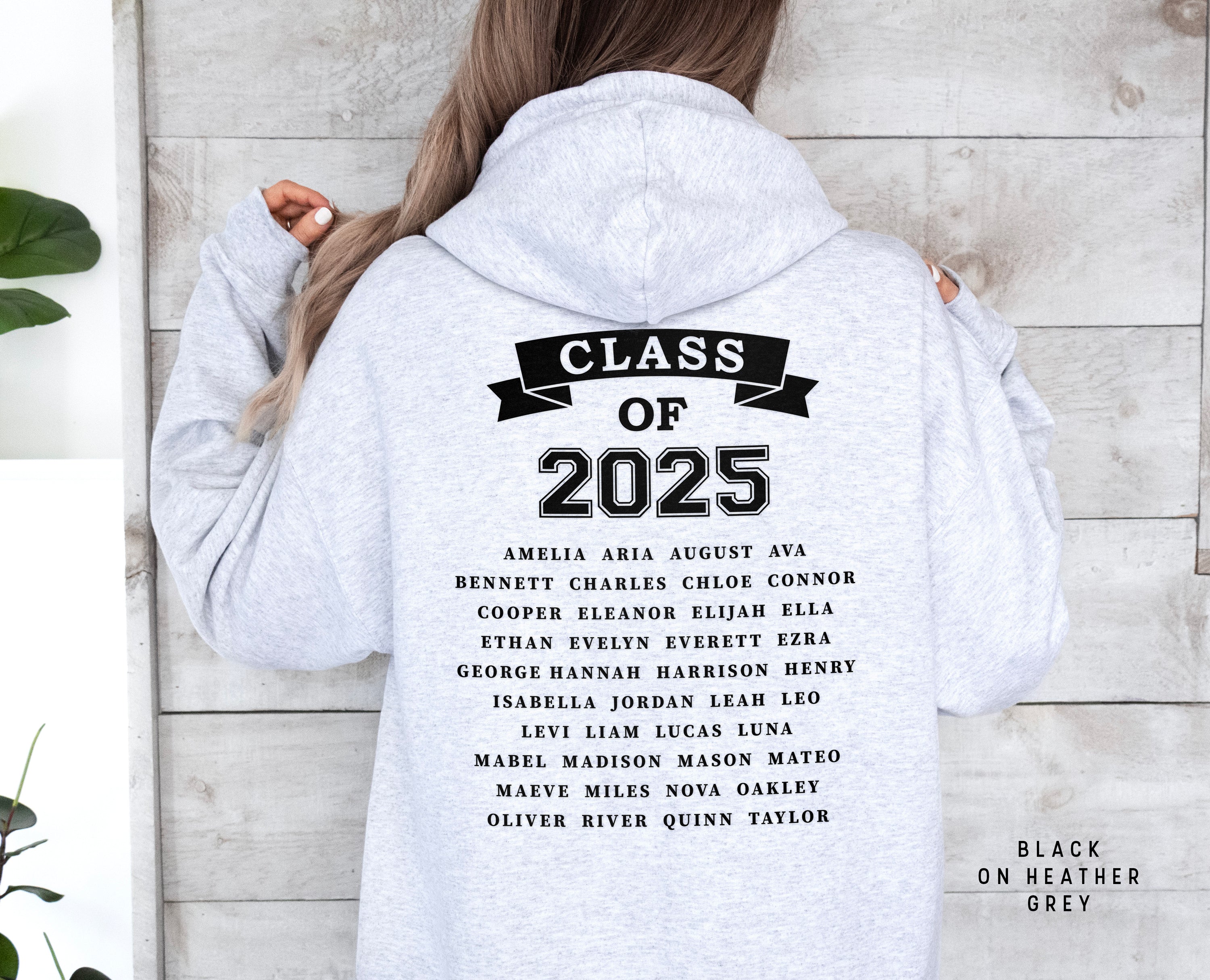 School Leavers Hoodie - Class of 2025 Style B