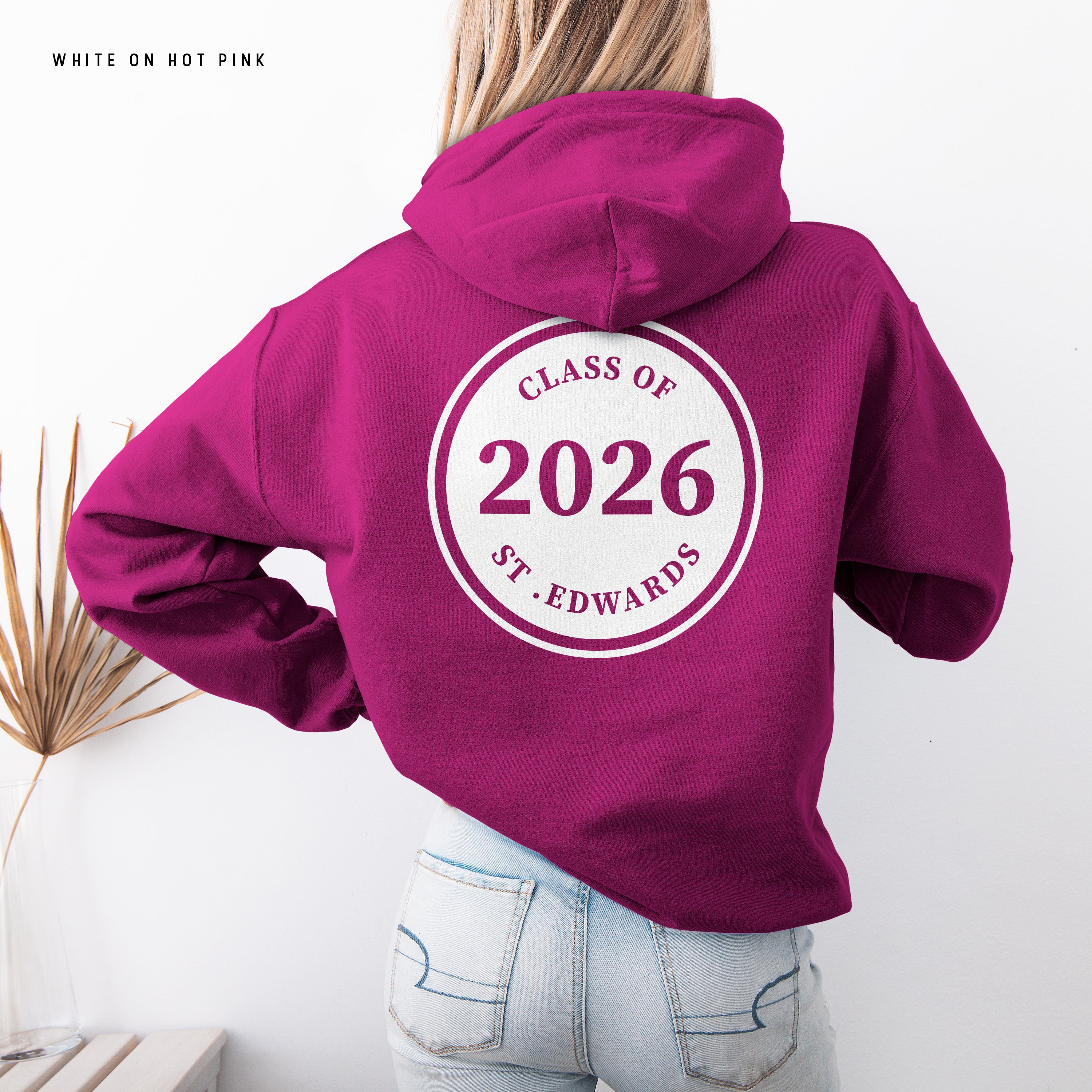 School Leavers 2026 Hoodie - Class Of 2026 Style 2