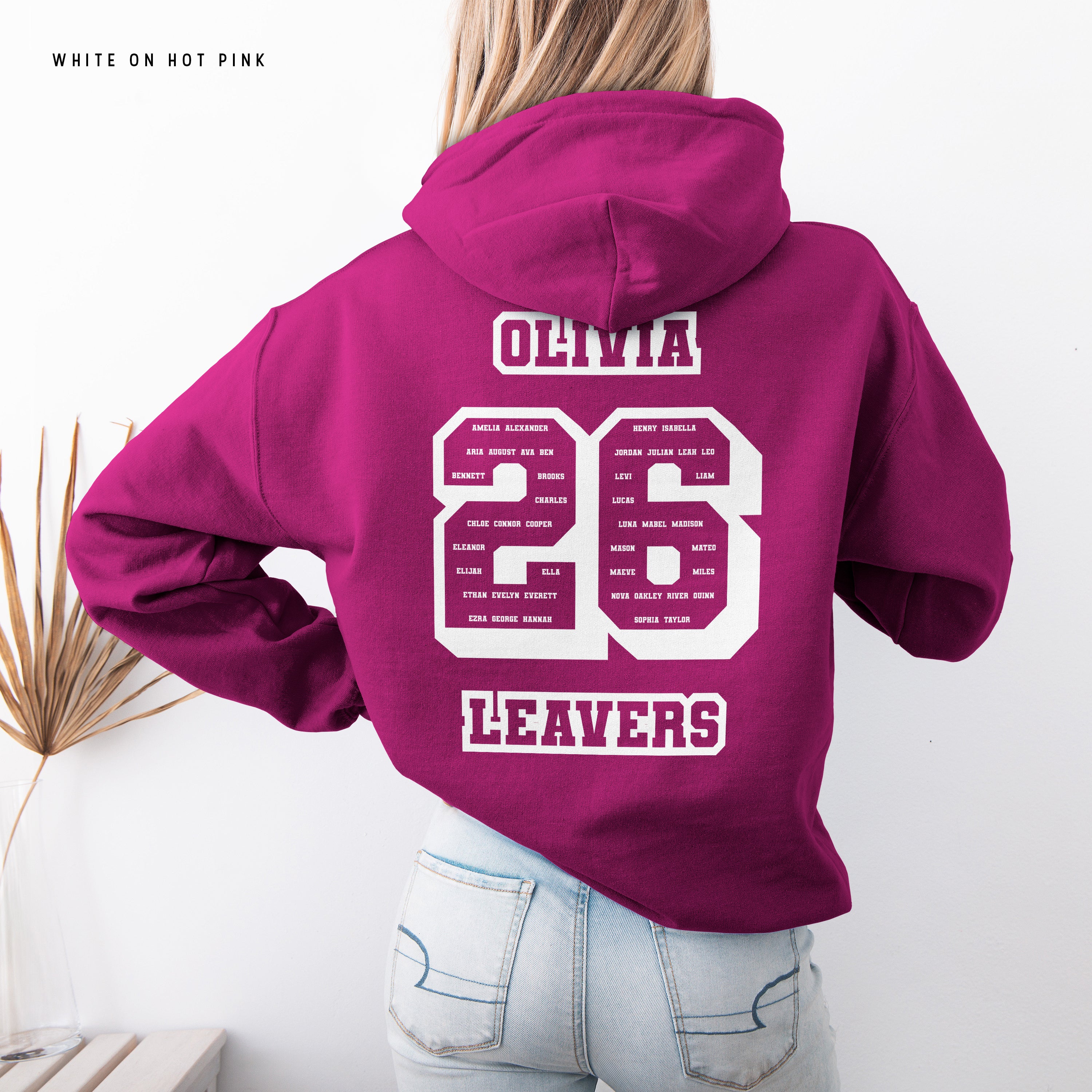 School Leavers Hoodie - Class Of 2026 Style 5