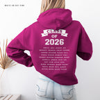 School Leavers Hoodie - Class of 2026 Style B