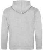 JH003B Heather Grey/New French Navy Back