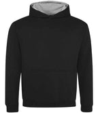 JH003B Jet Black/Heather Grey Front