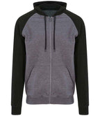 JH063 Charcoal/Jet Black Front