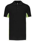KB232 Black/Lime Green Front