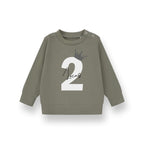 Personalised Birthday Name & Age Kids Sweatshirt – Custom Jumper for Baby, Toddler & Child