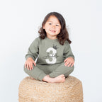 Personalised Birthday Name & Age Kids Sweatshirt – Custom Jumper for Baby, Toddler & Child