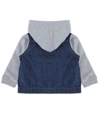 LW750 Blue Denim Back