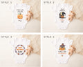 Baby’s First Halloween Outfit – Personalised Sleepsuit, Vest or Bib | 1st Halloween Gift Idea for Baby