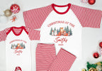 Personalised Matching Family Christmas Pyjamas –  Cute Animal Design