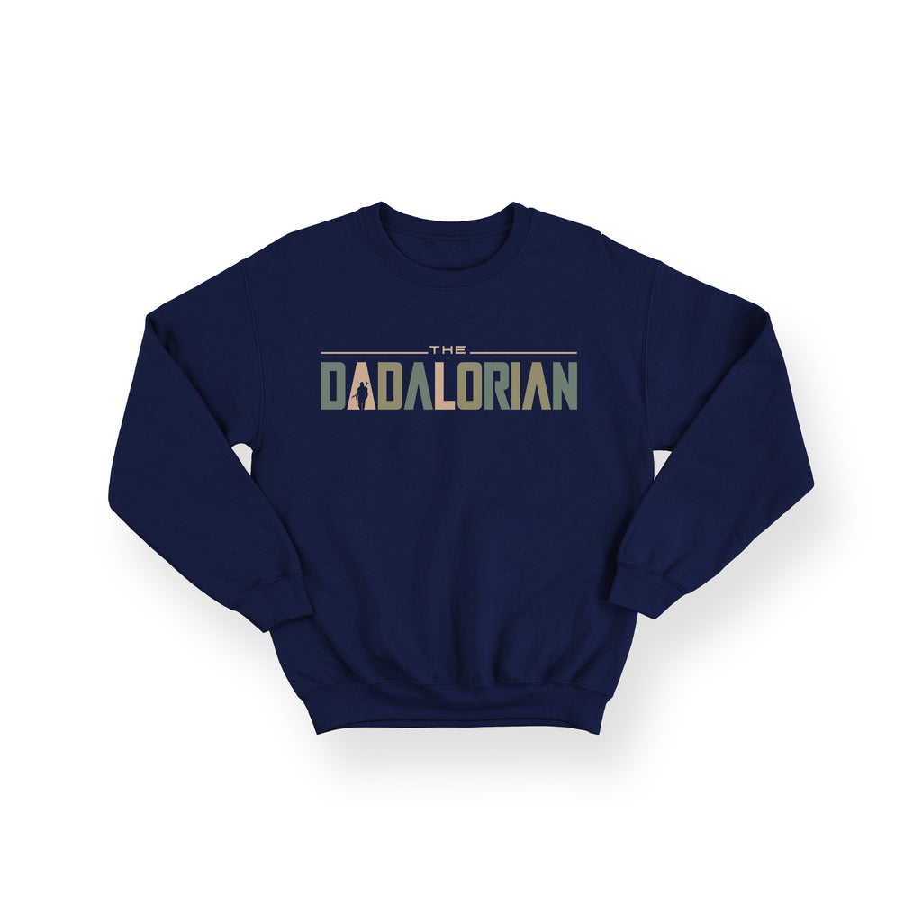 The Dadalorian Sweatshirt – Star Wars Inspired Dad Jumper – Mandalorian Style Pullover
