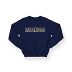 The Dadalorian Sweatshirt – Star Wars Inspired Dad Jumper – Mandalorian Style Pullover