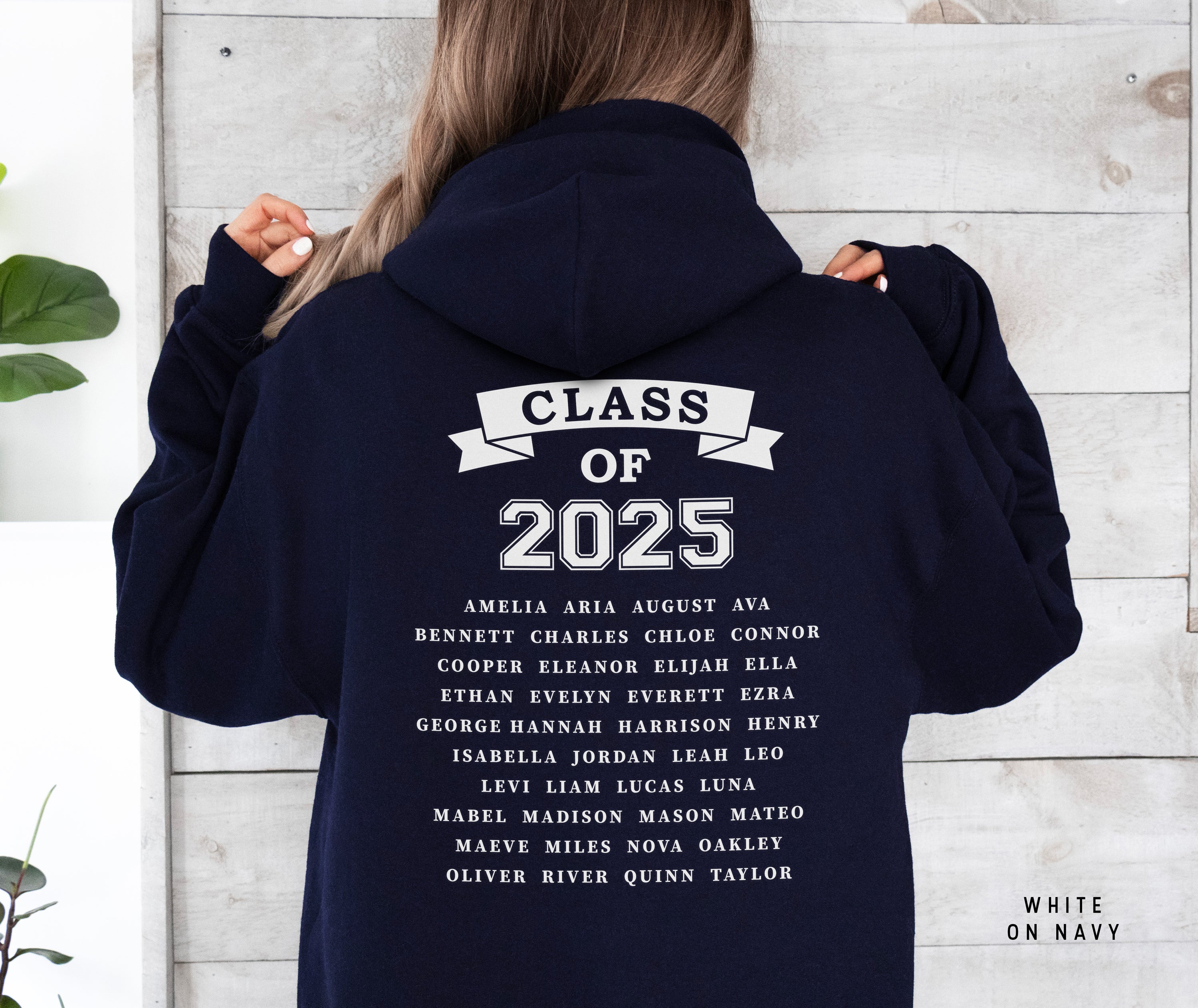 School Leavers Hoodie - Class of 2025 Style B