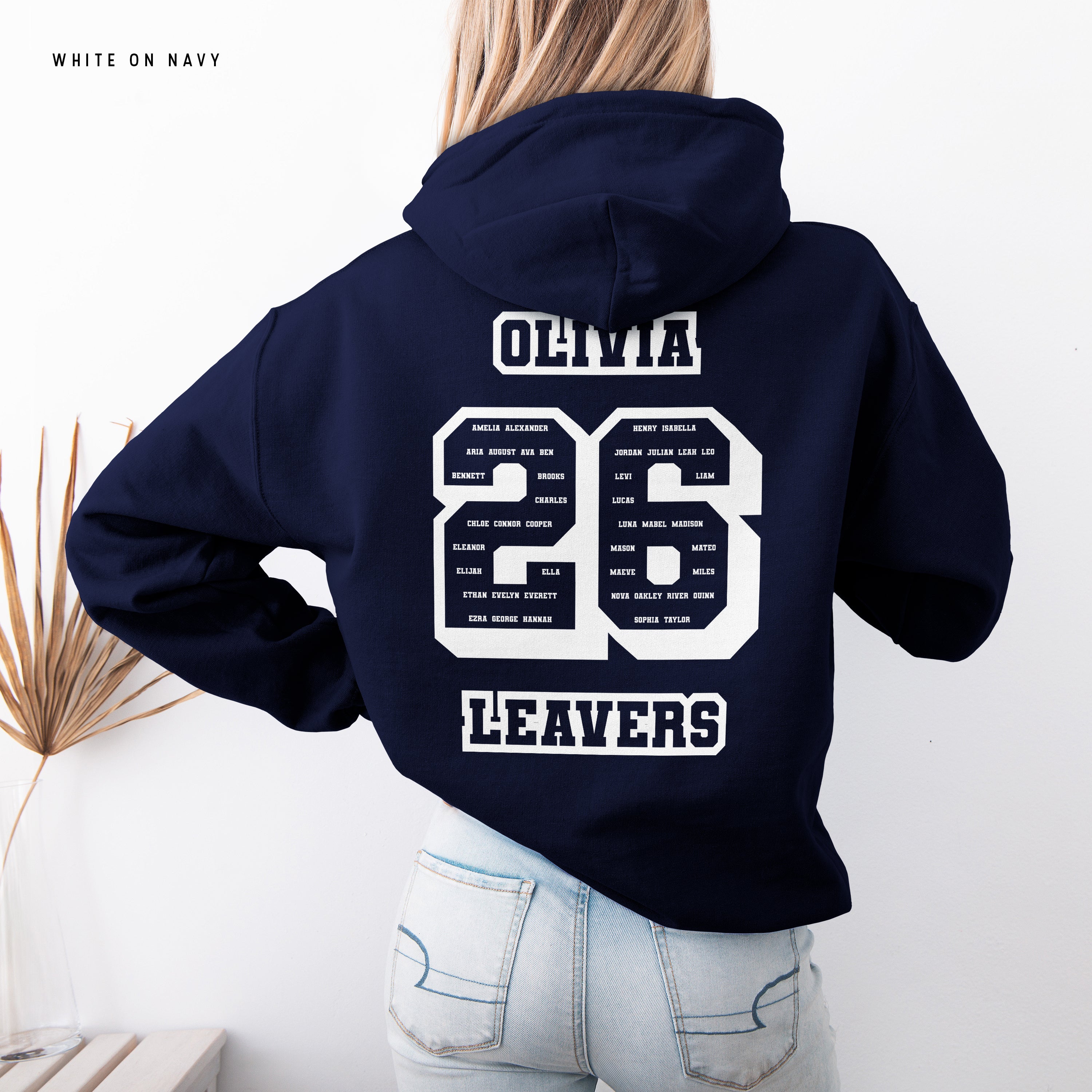 School Leavers Hoodie - Class Of 2026 Style 5